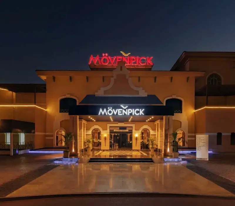 Movenpick Cairo Media City view